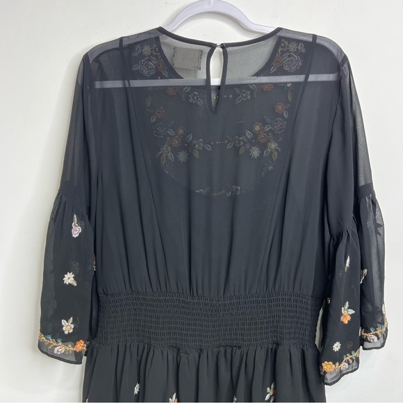 Anthro Maeve Dresses Anfisa Embroidered Tunic Dress - Picture 14 of 16